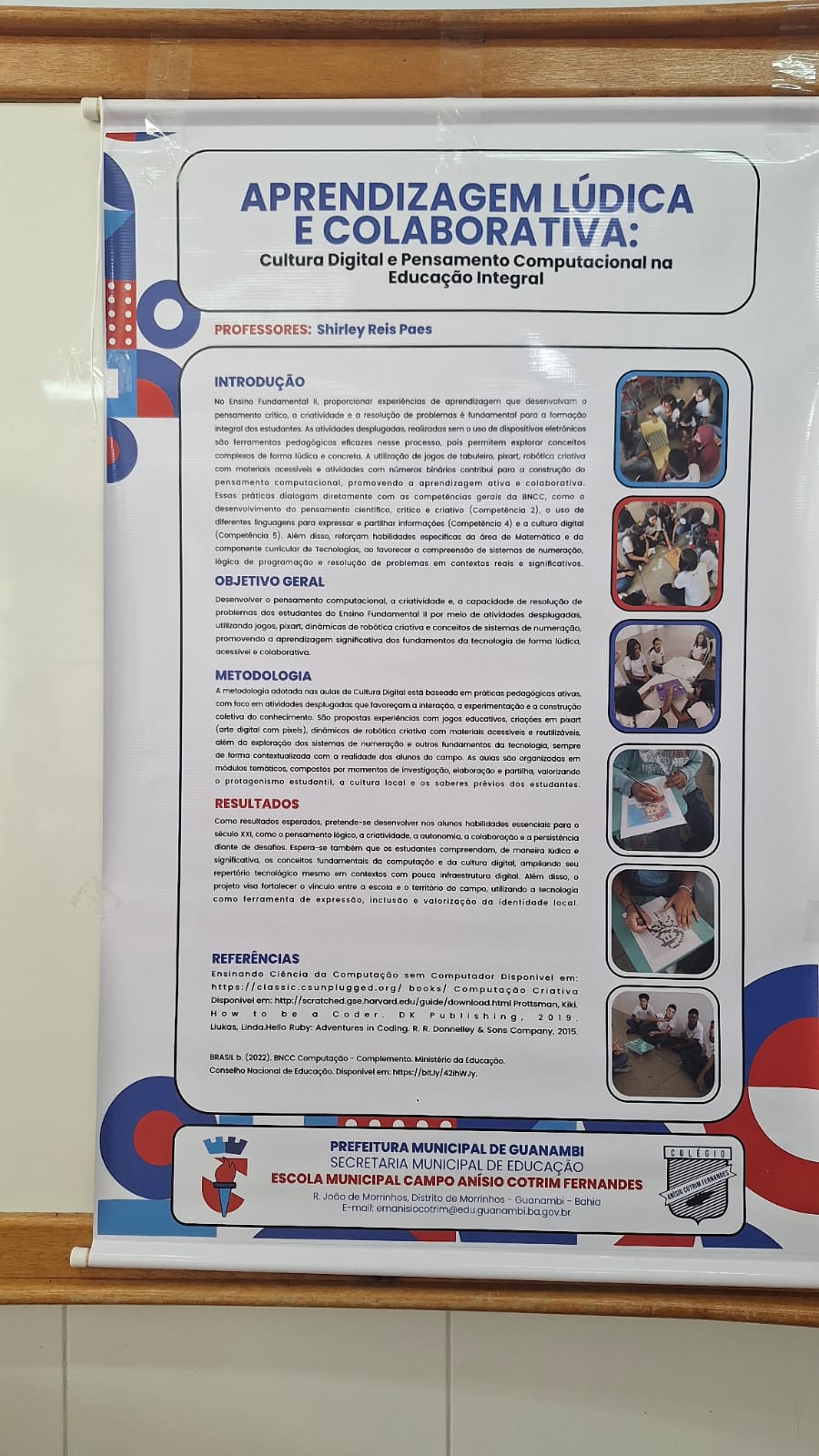 Visita às escolas